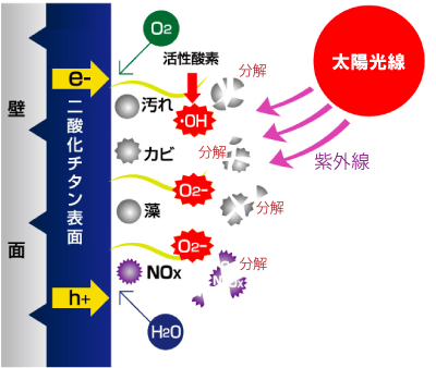 光触媒の原理